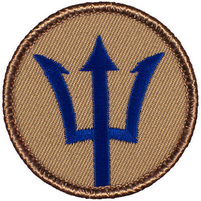 Cool Boy Scout Patches - The Blue Trident Patrol Patch!! (#676)