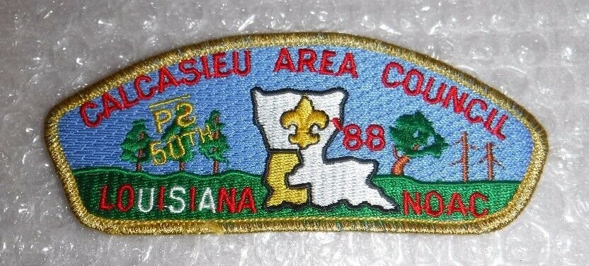 Calcasieu Area Council Louisiana 1988 50th Philmont and NOAC CSP